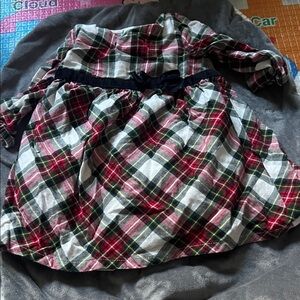 Carter's Plaid Dress - Red, Green, White
